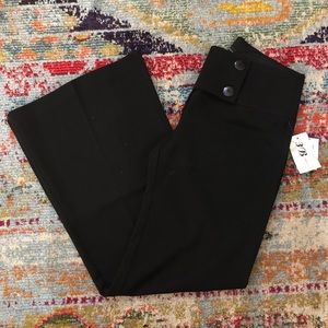 3B Oversized Button Wide Leg Dress Pants